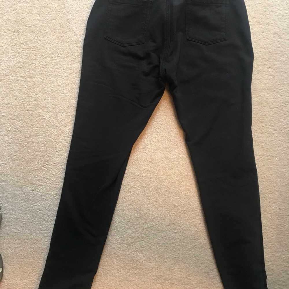 Black Stretch Pants
